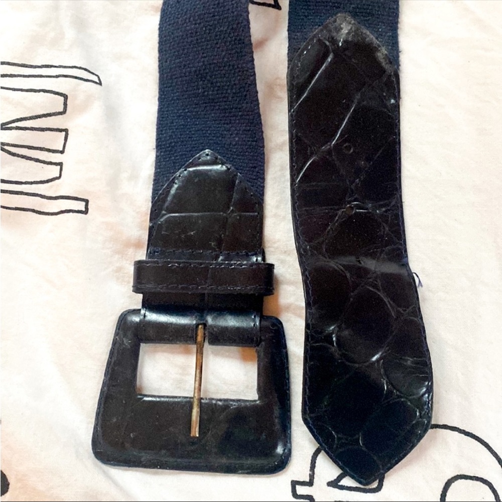 Ann Taylor real leather fashion belt